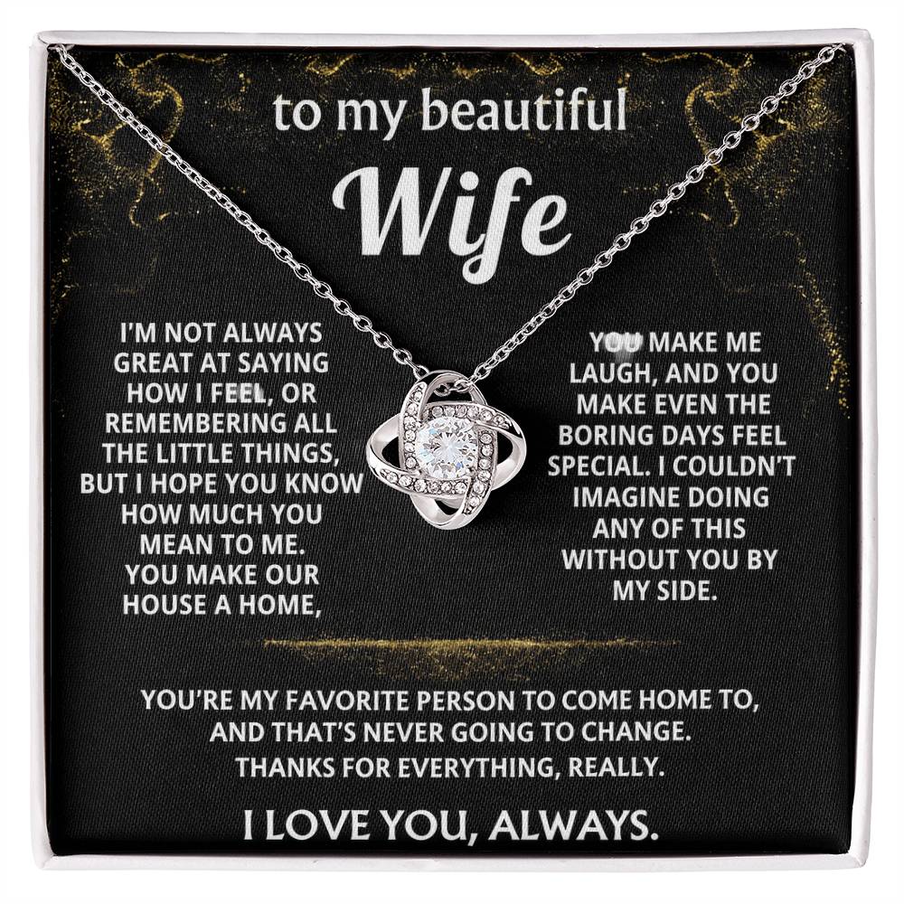 To My Wife, You make our life special every day.