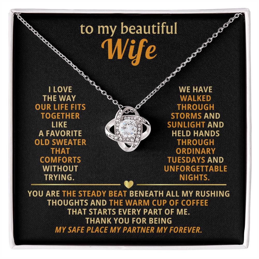 To my beautiful wife, I love the way our life fits together