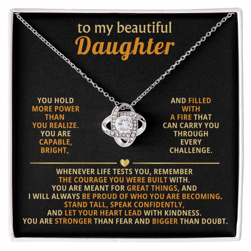 To my beautiful Daughter, You hold more power than you realize