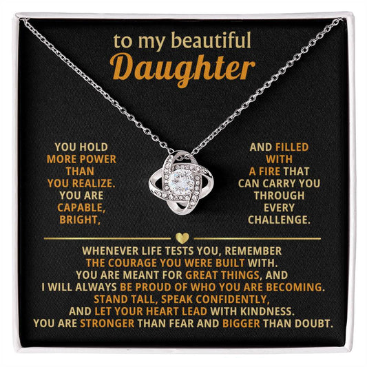 To my beautiful Daughter, You hold more power than you realize