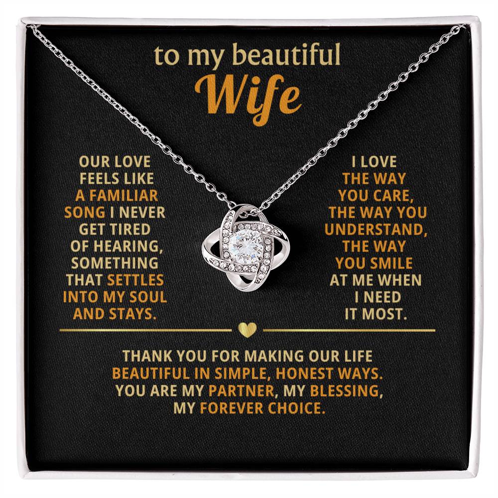 To my beautiful wife, I love the way you care, the way you understand, the way you smile