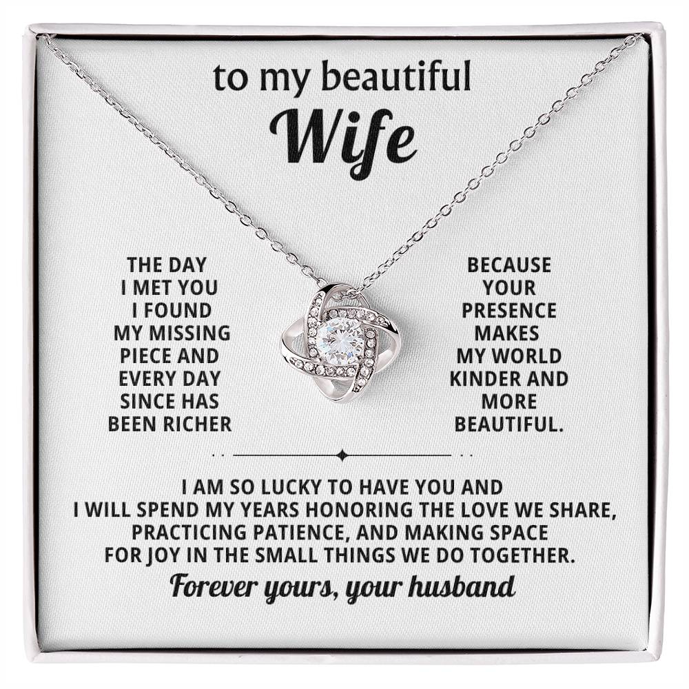 To my beautiful Wife, I am so lucky to have you