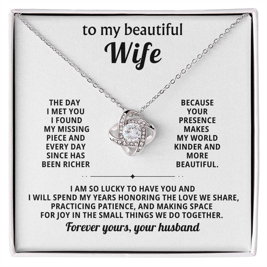 To my beautiful Wife, I am so lucky to have you