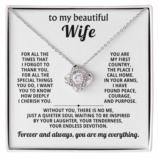 To my beautiful wife, Forever and always, you are my everything
