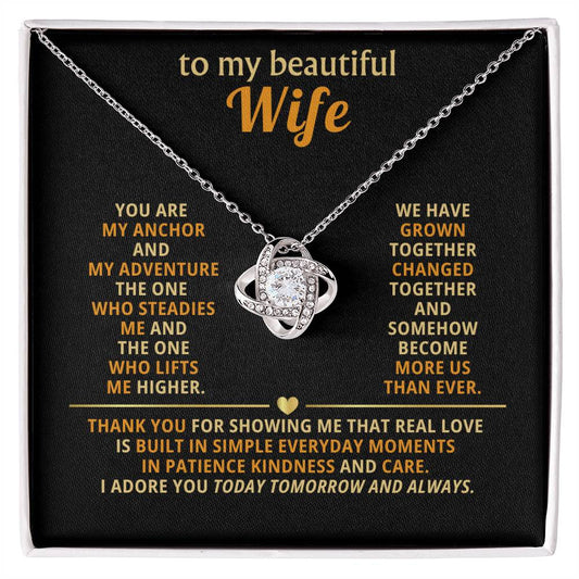 To my beautiful wife, You are my anchor and my adventure