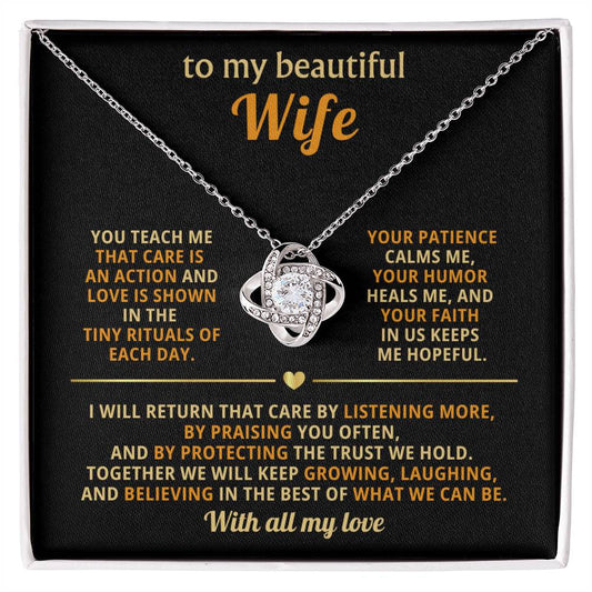 To my beautiful Wife, Your patience calms me, your humor heals me, and your faith in us keeps me hopeful