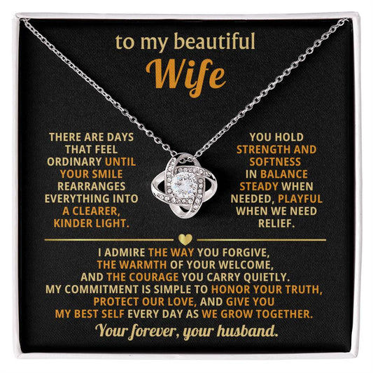 To my beautiful Wife, My commitment is simple to honor your truth, protect our love