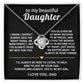 To My Beautiful Daughter, I'm always in your corner.