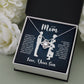 TO MY MOM LITTLE BOY BLUE LOVE KNOT