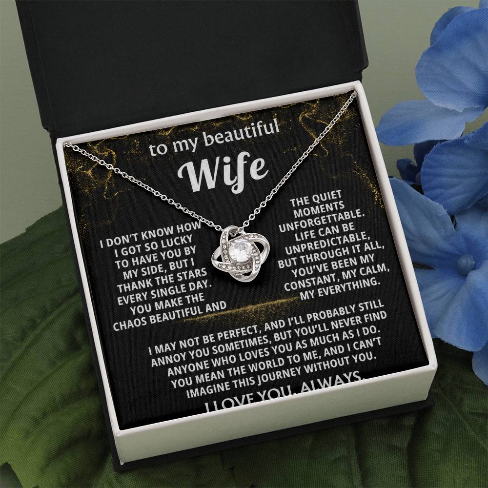To My Wife, You make my life beautiful.
