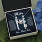 TO MY MOM LITTLE BOY BLUE LOVE KNOT