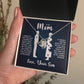 TO MY MOM LITTLE BOY BLUE LOVE KNOT