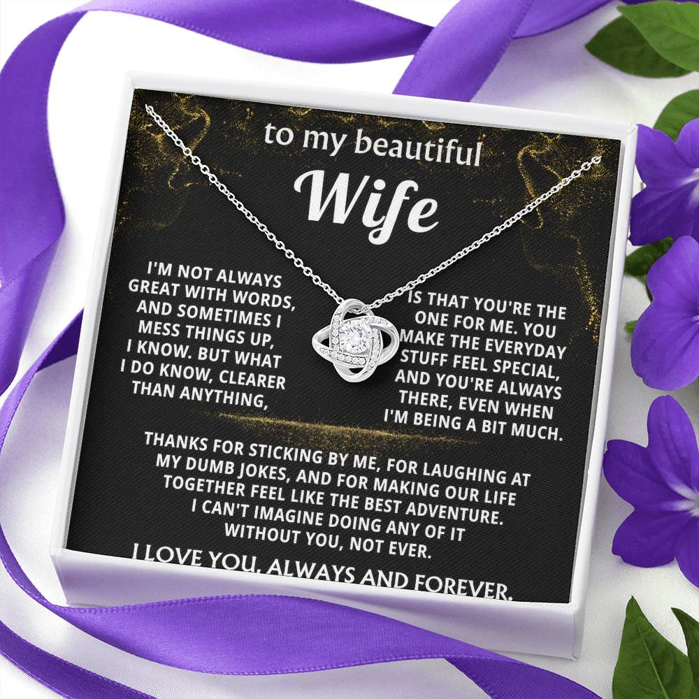 To My Wife, You make everyday feel like an adventure.