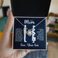 TO MY MOM LITTLE BOY BLUE LOVE KNOT