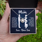 TO MY MOM LITTLE BOY BLUE LOVE KNOT