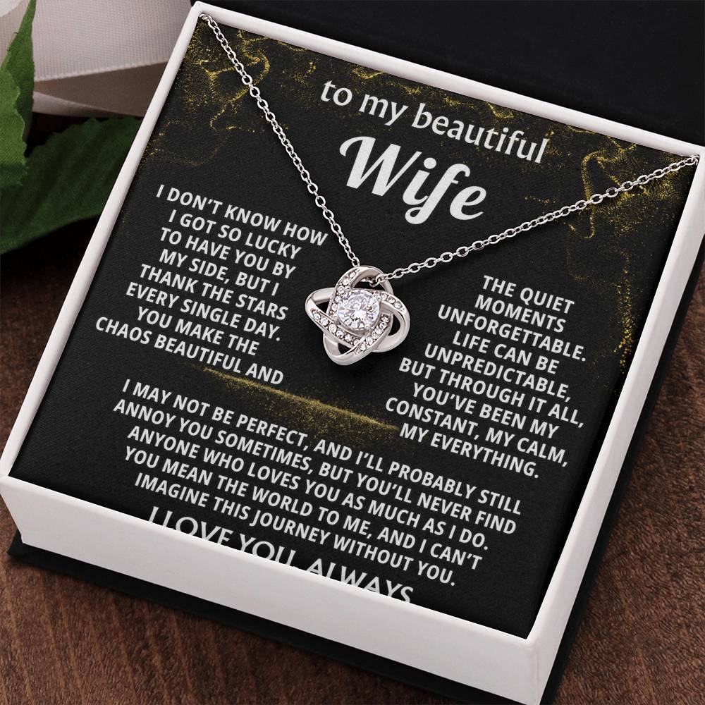 To My Wife, You make my life beautiful.