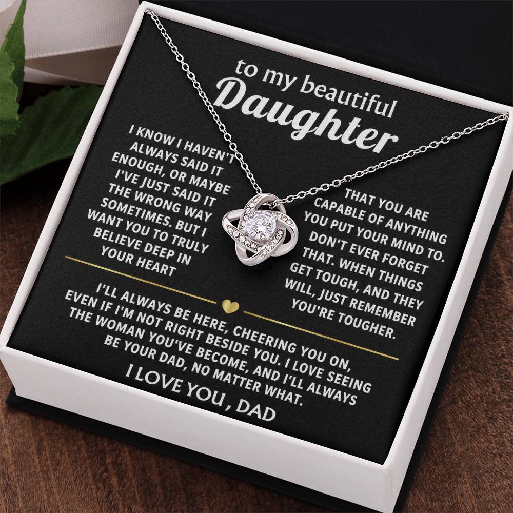 To My Beautiful Daughter, You are capable of anything, my dear.