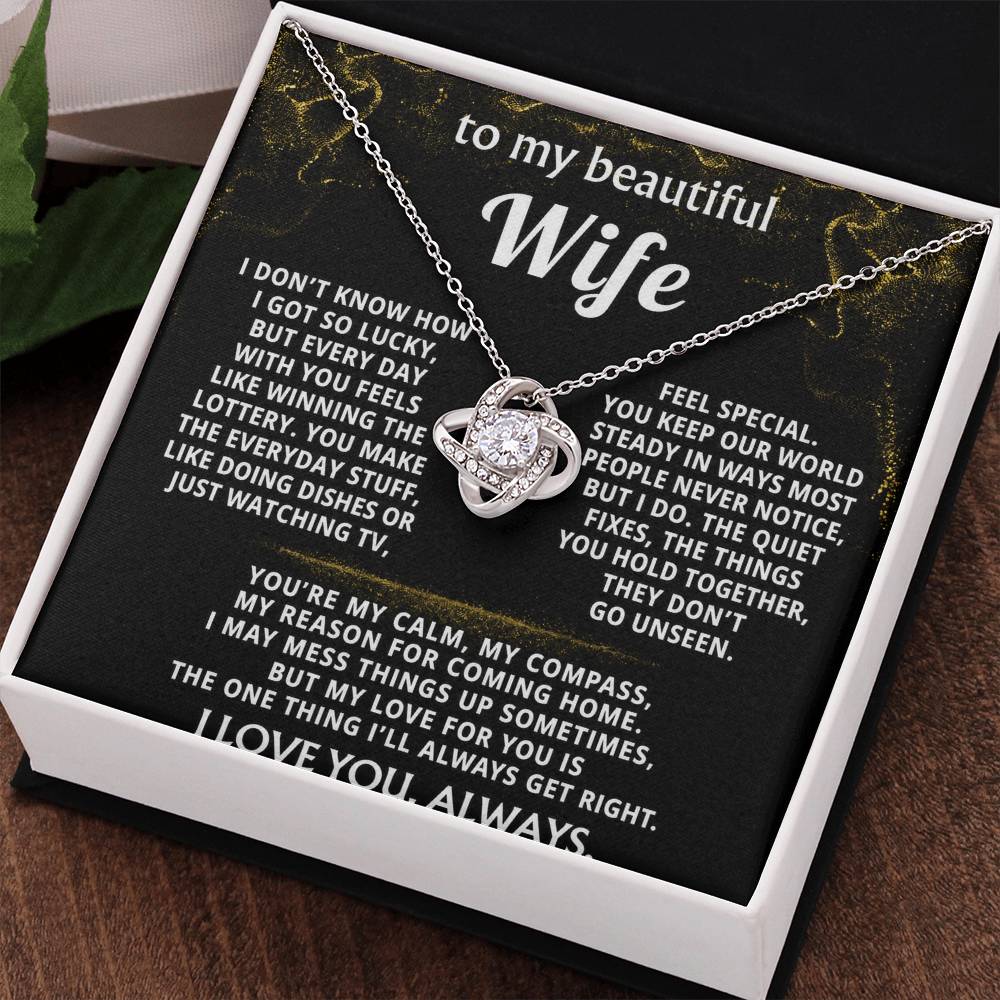 To My Wife, You are my everything, my love.