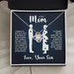 TO MY MOM LITTLE BOY BLUE LOVE KNOT