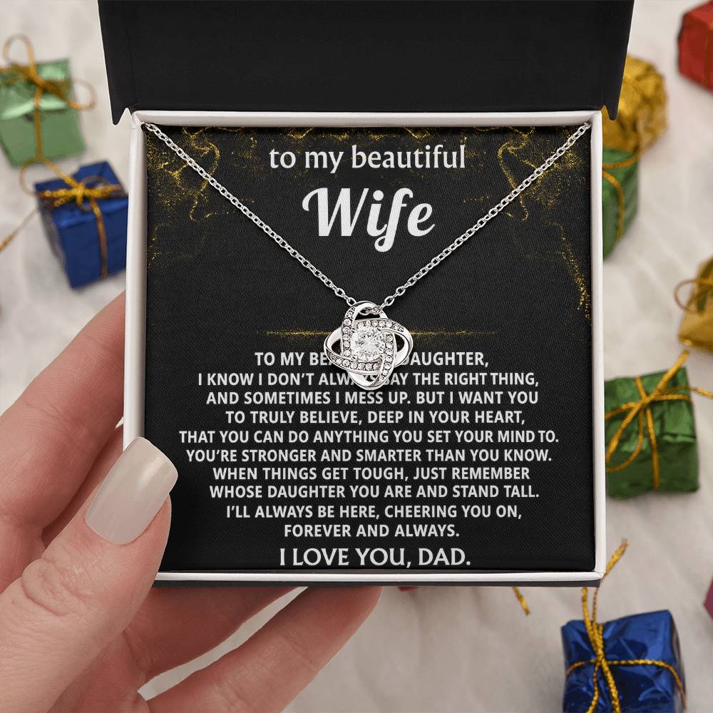 To My Beautiful Daughter, Always remember you can do anything.