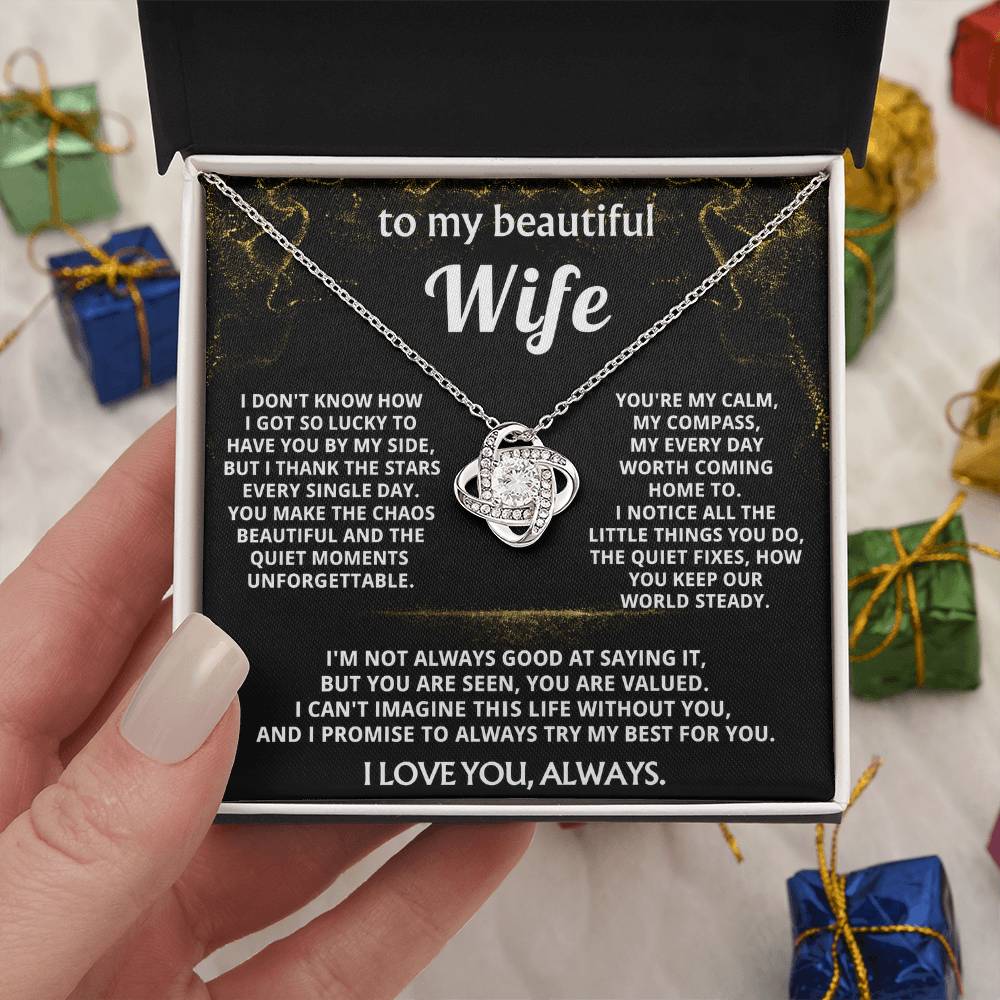 To My Wife, You make my world beautiful.