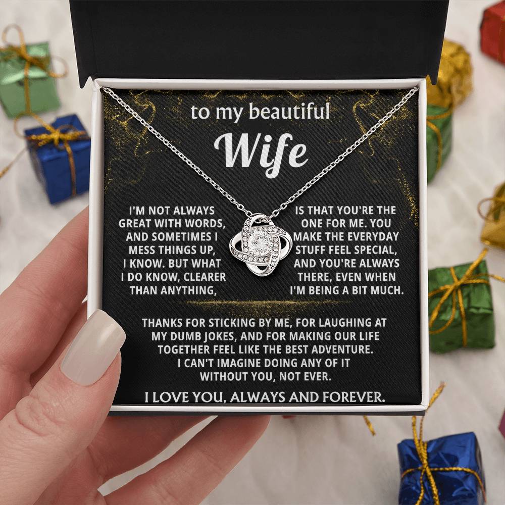 To My Wife, You make everyday feel like an adventure.