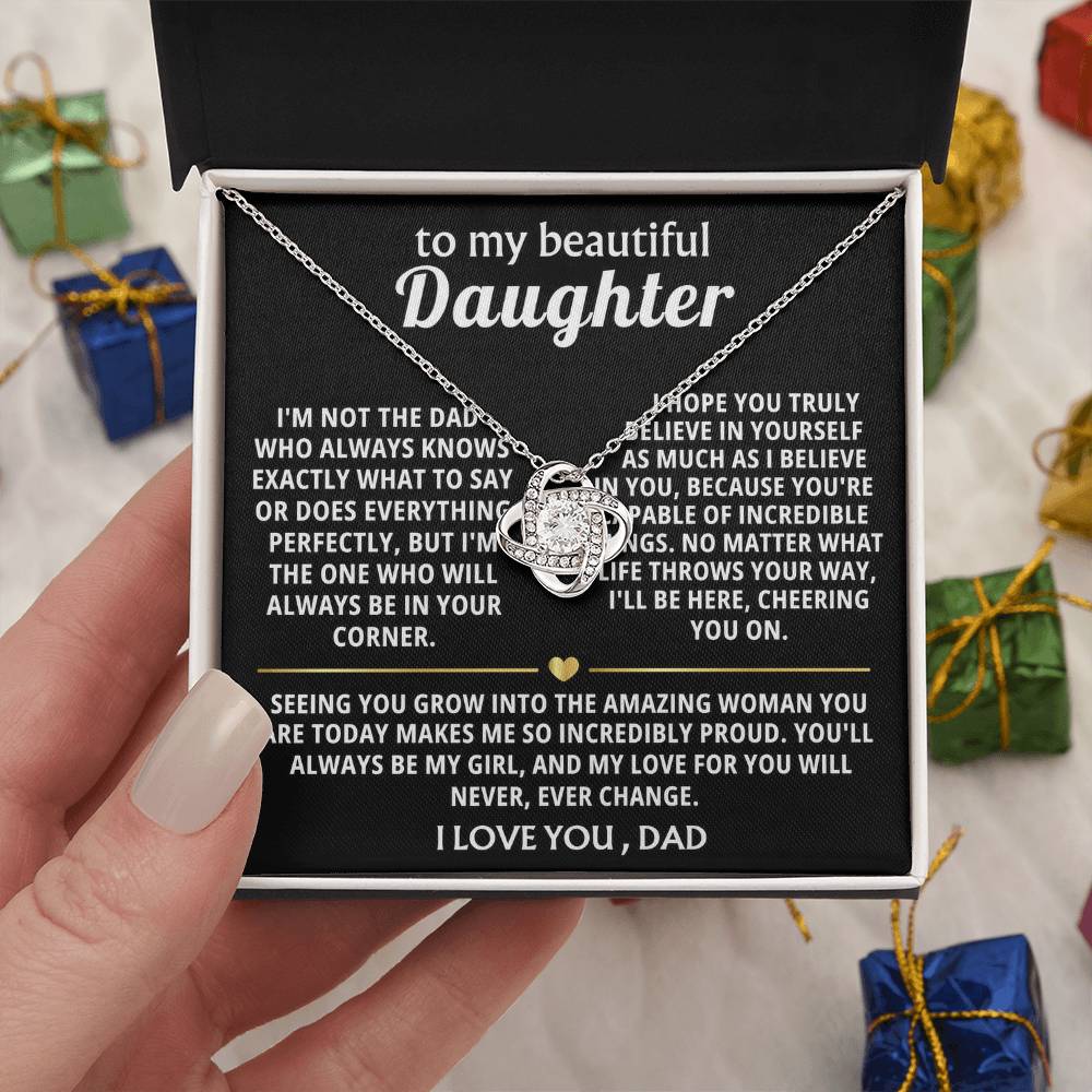 To My Beautiful Daughter, I'll always be your biggest fan. — [Lux] - Love Knot