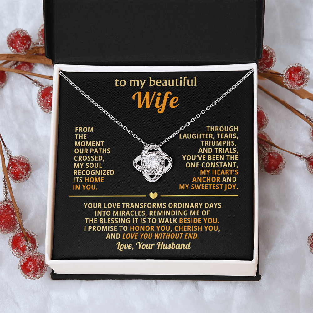 To my beautiful Wife, my soul recognized its home in you