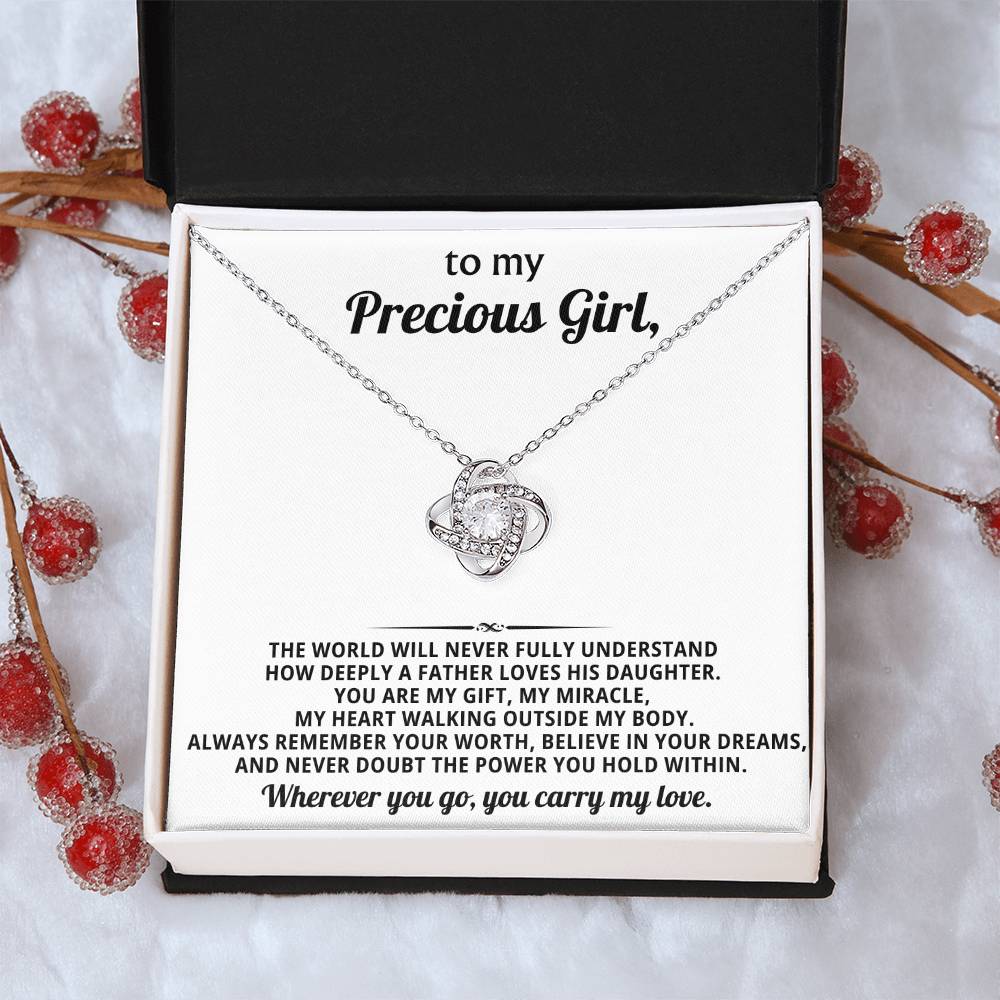 My Precious Girl, You are my gift, my miracle