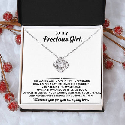 My Precious Girl, You are my gift, my miracle
