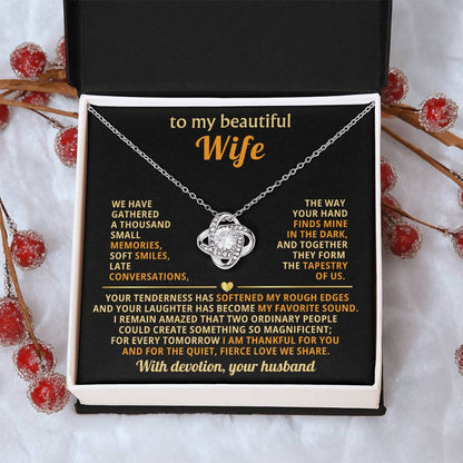 To my beautiful Wife, Your tenderness has softened my rough edges