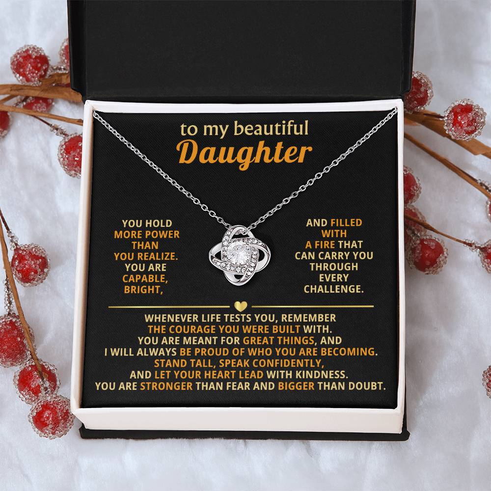 To my beautiful Daughter, You hold more power than you realize