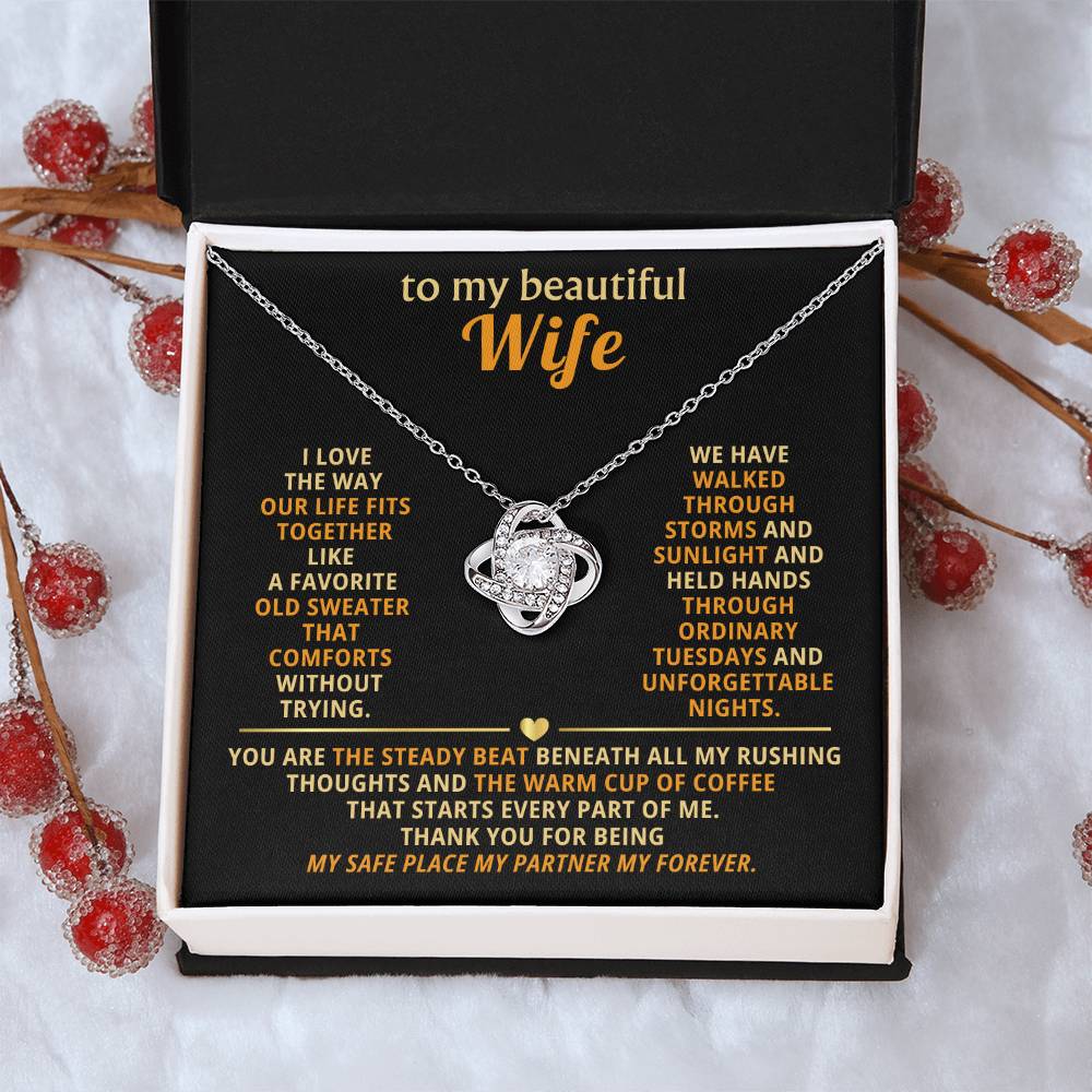 To my beautiful wife, I love the way our life fits together