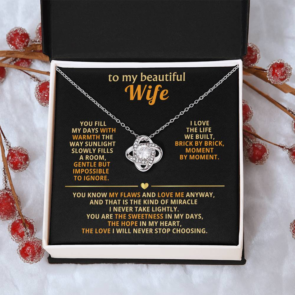 To my beautiful wife, You are the sweetness in my days, the hope in my heart