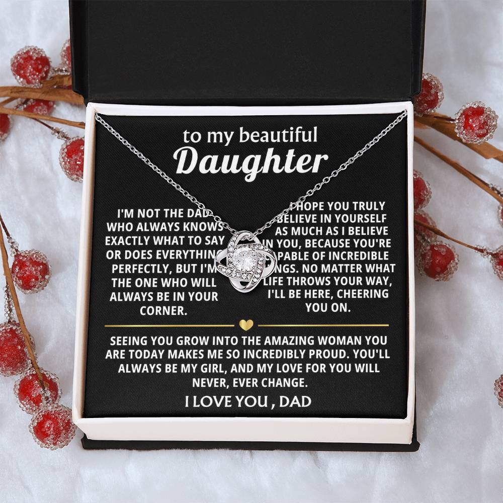 To My Beautiful Daughter, I'll always be your biggest fan. — [Lux] - Love Knot