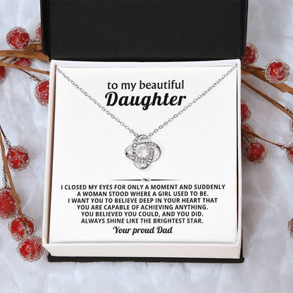 To my beautiful Daughter, You believed you could, and you did