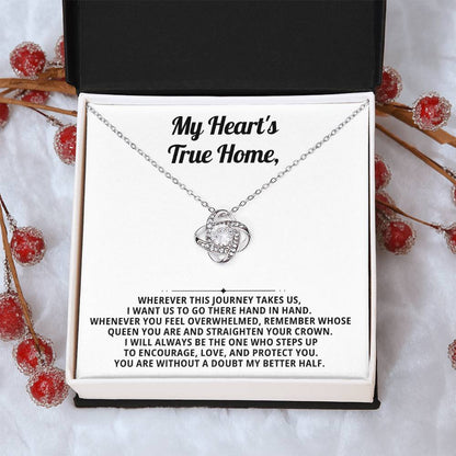 My Heart's True Home,You are without a doubt my better half.