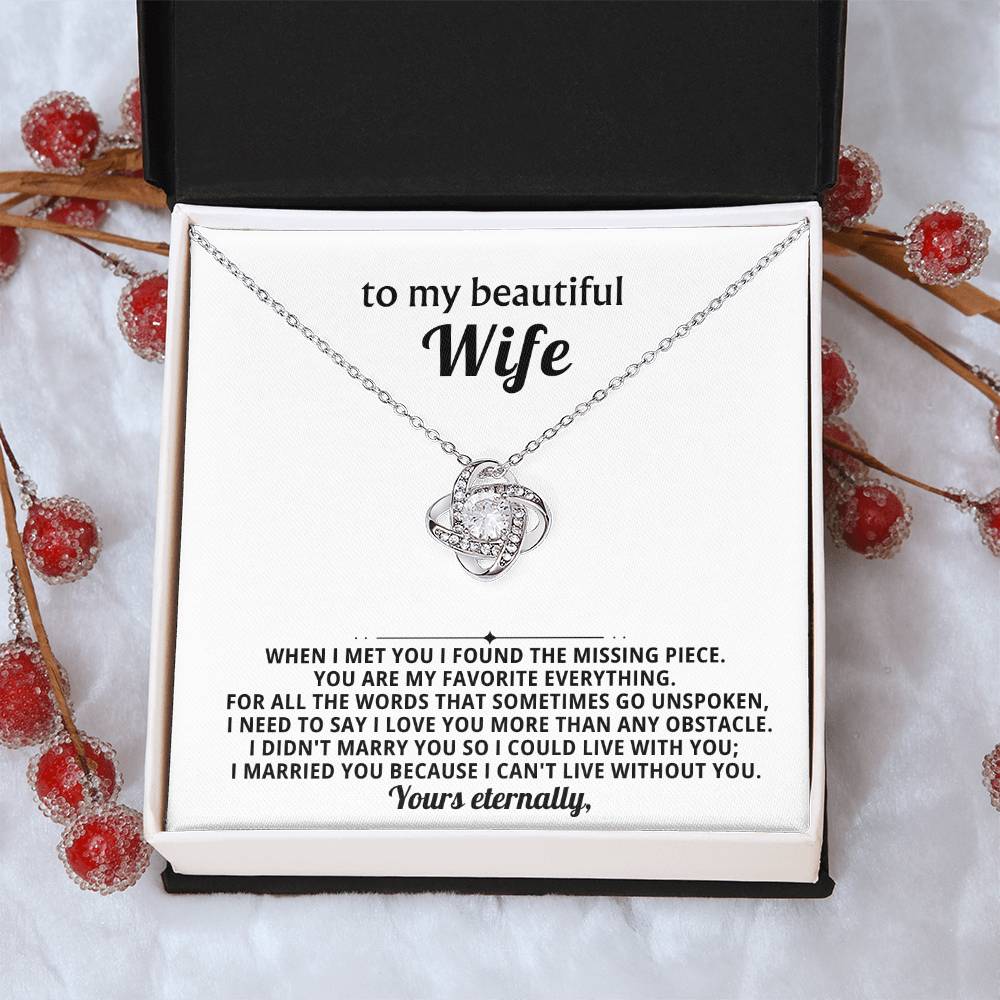 To my beautiful wife,You are my favorite everything