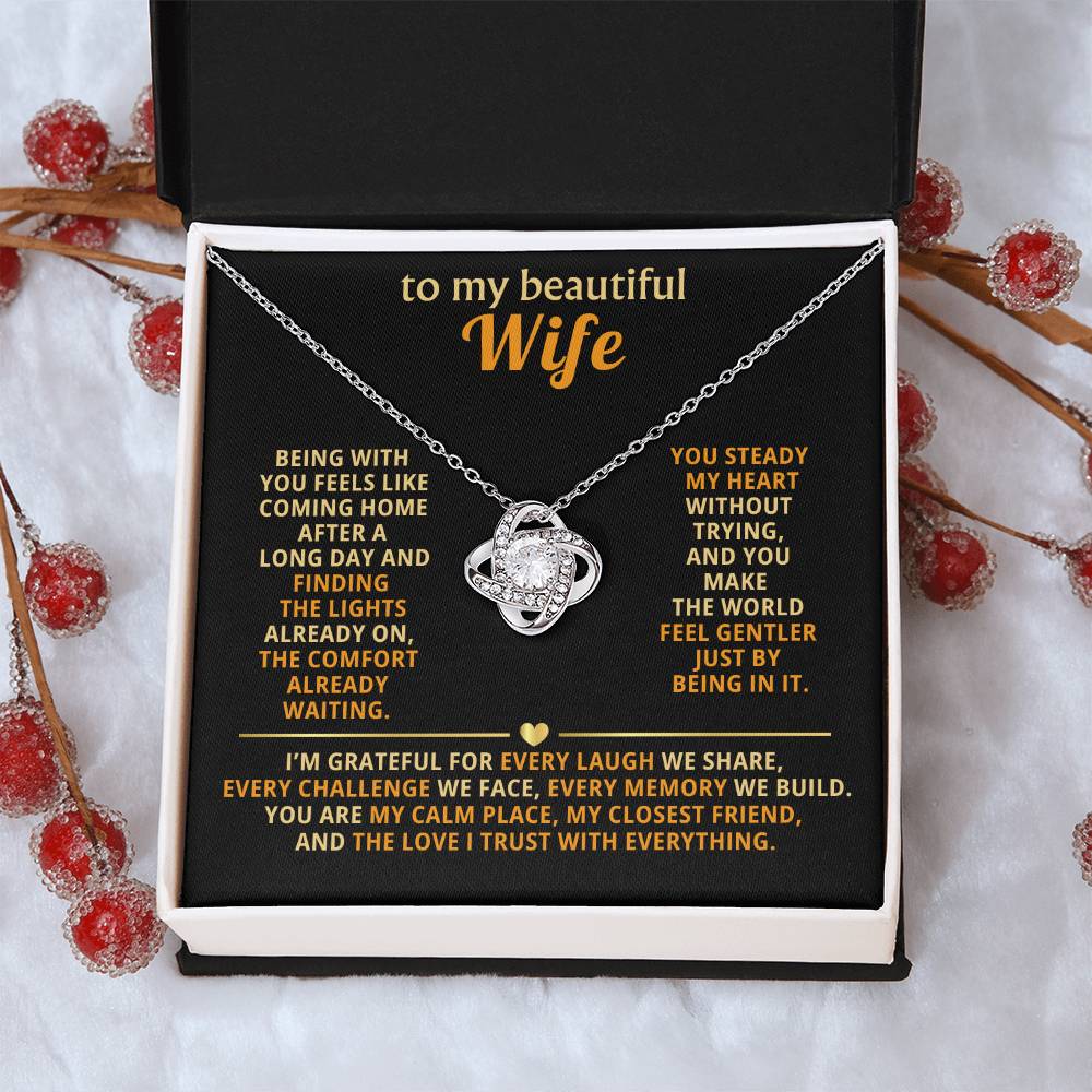 To my beautiful wife, You are my calm place, my closest friend, and the love I trust with everything.