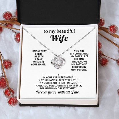 To my beautiful  wife, Know that every breath I take whispers your name