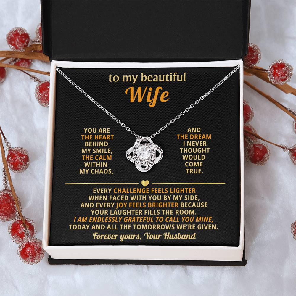 To my beautiful Wife, You are the heart behind my smile