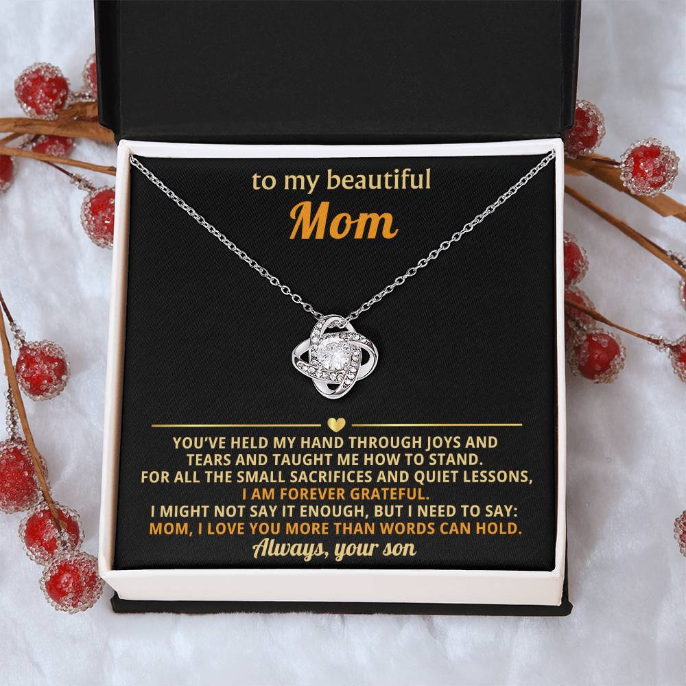 To my beautiful Mom,  I love you more than words can hold.