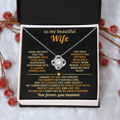 To my beautiful Wife, My commitment is simple to honor your truth, protect our love