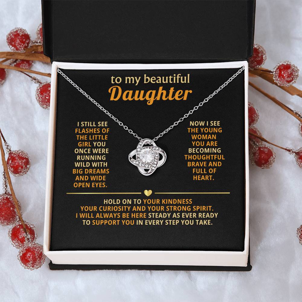 To my beautiful Daughter,I will always be here steady as ever ready to support you