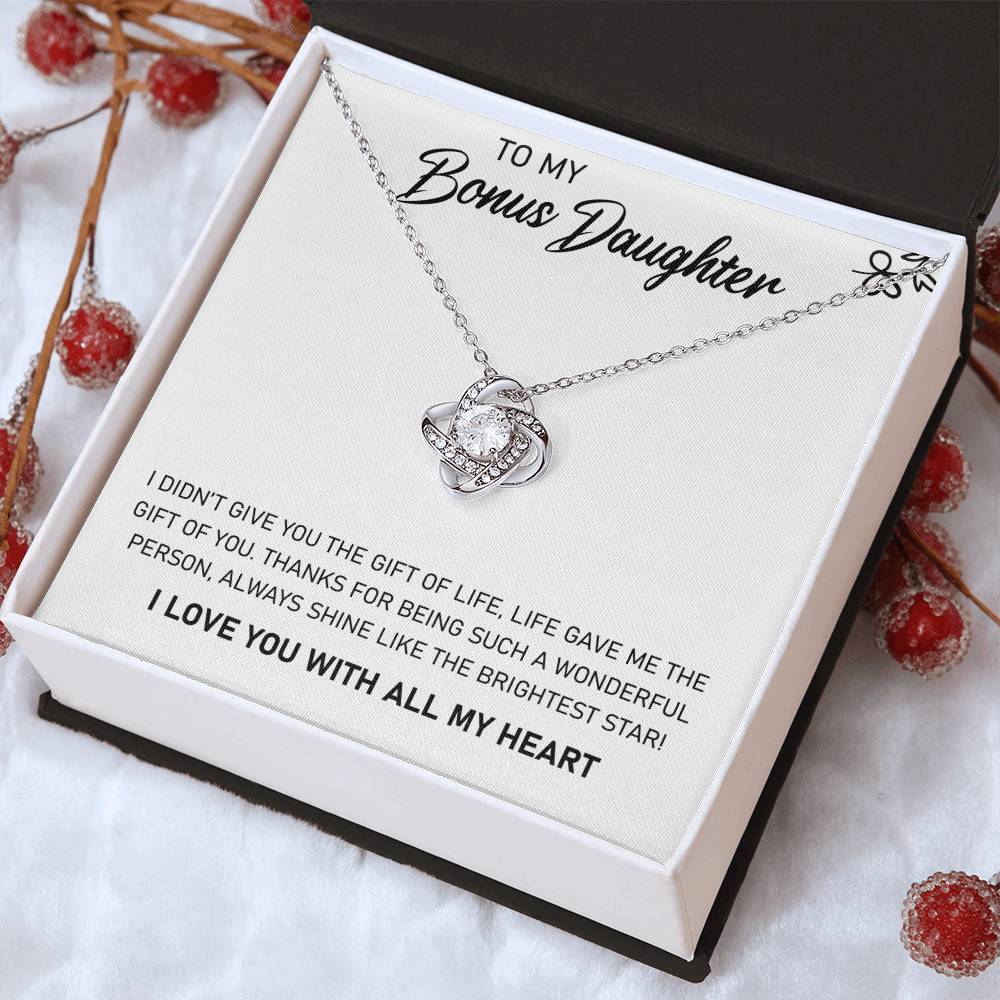 To My Bonus Daughter, Always Shine Like The Brightest Star