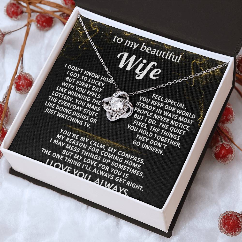 To My Wife, You are my everything, my love.