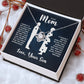 TO MY MOM LITTLE BOY BLUE LOVE KNOT