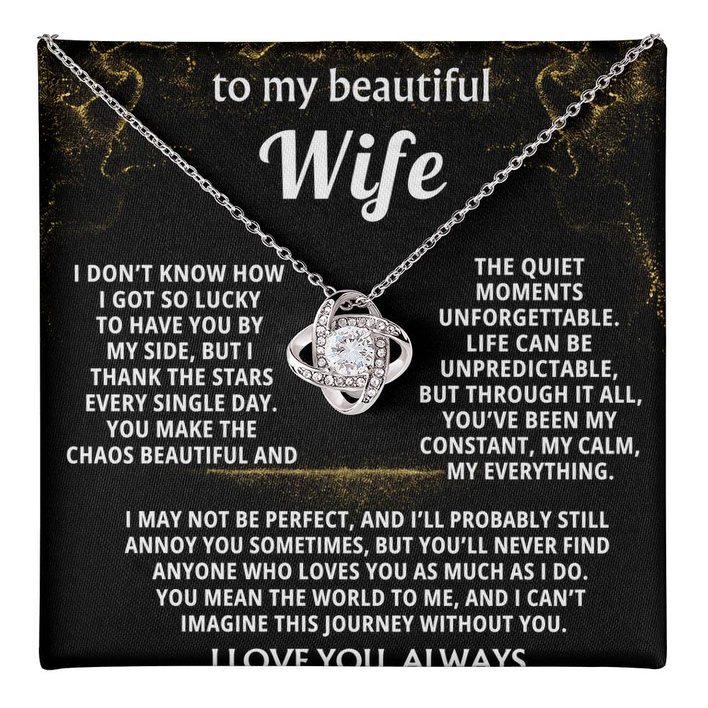 To My Wife, You make my life beautiful.