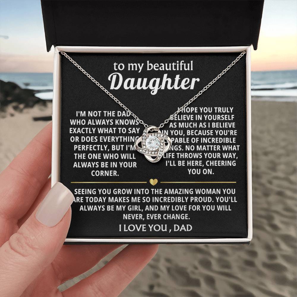 To My Beautiful Daughter, I'll always be your biggest fan. — [Lux] - Love Knot