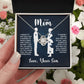 TO MY MOM LITTLE BOY BLUE LOVE KNOT
